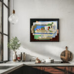 Reclining girl 1926 Georges Valmier 6 mockup