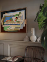 Reclining girl 1926 Georges Valmier video mockup