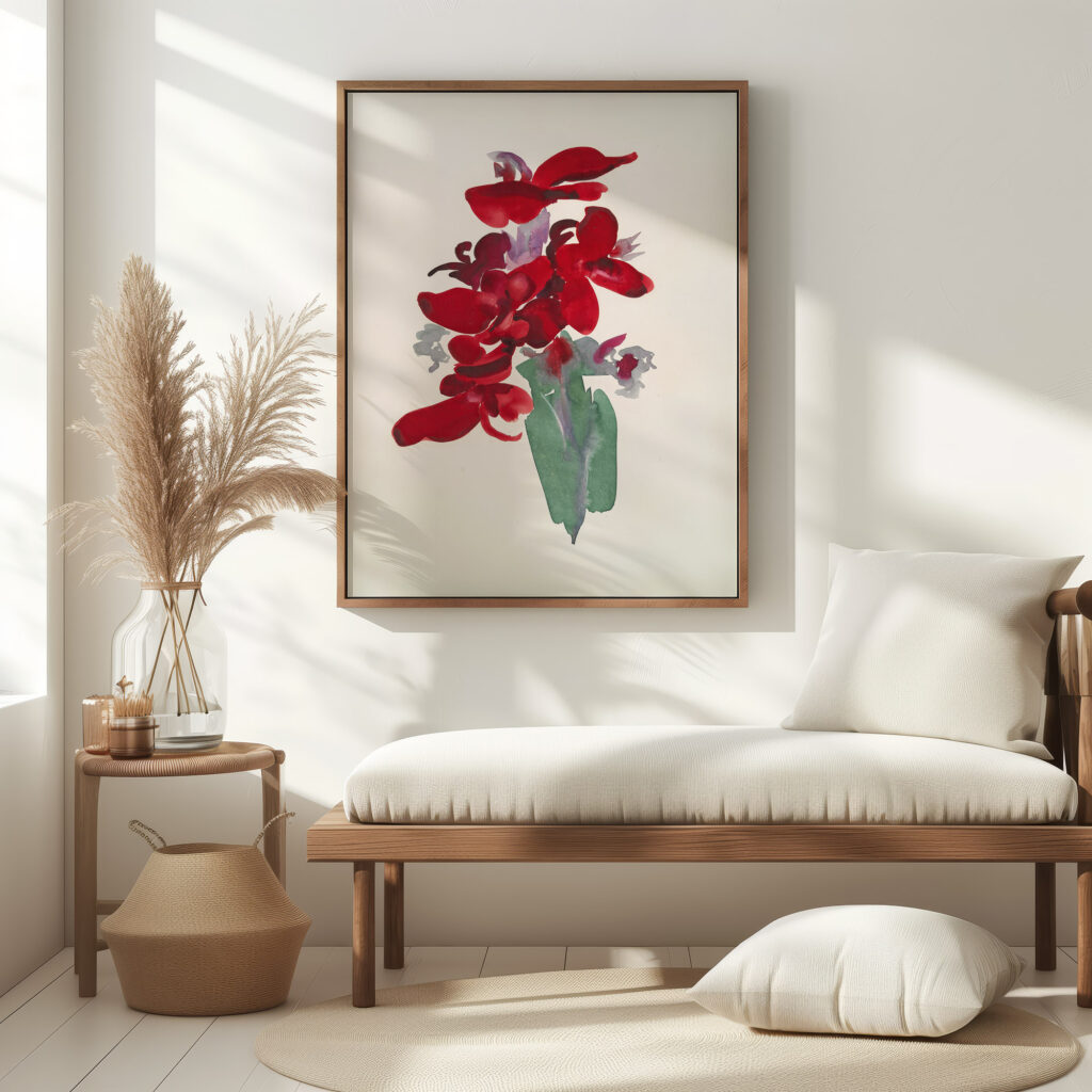 Red Canna 1915 Georgia OKeeffe 5 mockup