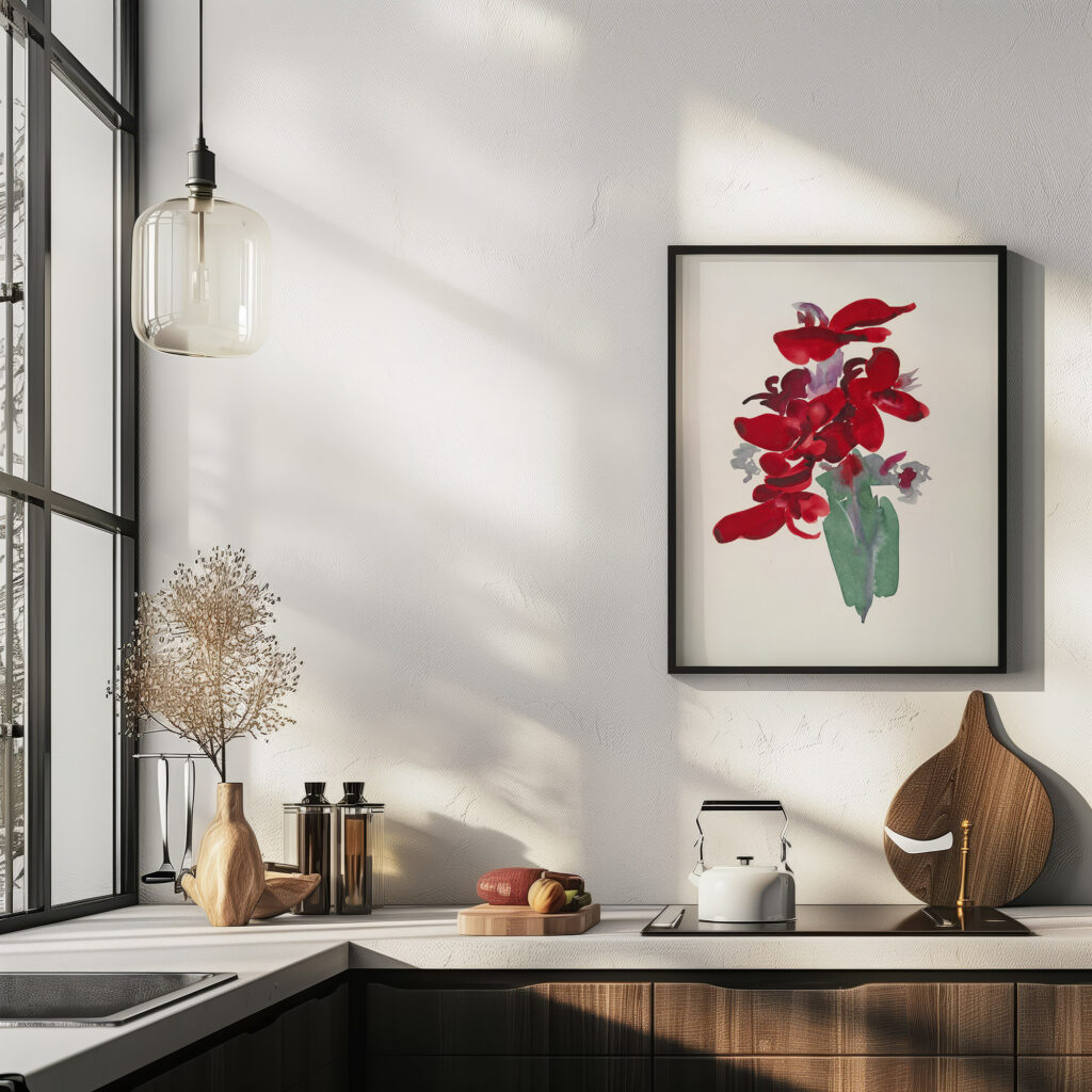 Red Canna 1915 Georgia OKeeffe 6 mockup