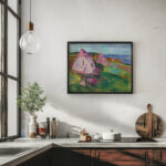 Red Rocks by Asgardstrand 1904 Edvard Munch 6 mockup