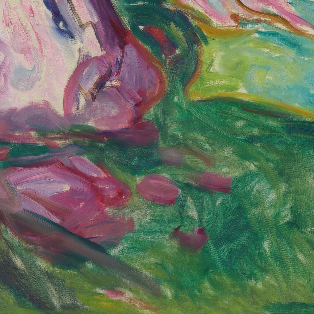 Red Rocks by Asgardstrand 1904 Edvard Munch 8 mockup