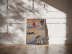 Red Sailing Ship and Gondola Jules Schmalzigaug video mockup