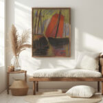Red Yacht 1925 Zolo Palugyay 5 mockup