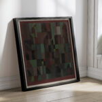 RedGreen Architecture yellowviolet gradation 1922 Paul Klee 4 mockup