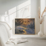 Reflective river 1921 Joseph Pennell 4 mockup