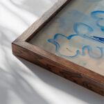 Regates a Cowes 1929 Raoul Dufy 1 close up dark wood mockup