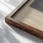 Regen 1921 Karl Wiener close up dark wood mockup