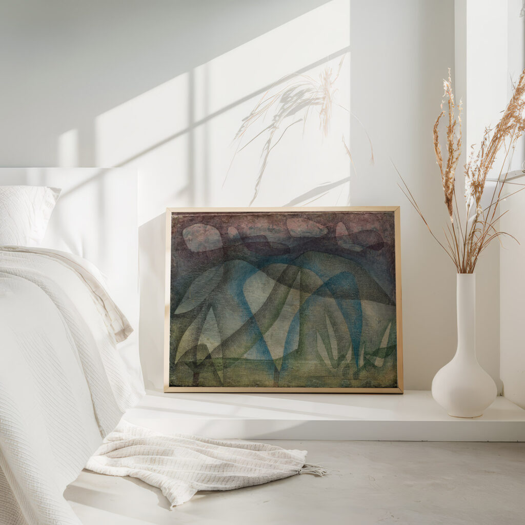 Regentag 1931 Paul Klee 4 mockup