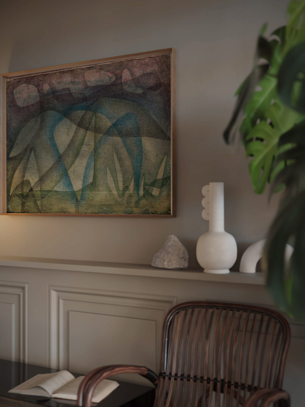 Regentag 1931 Paul Klee video mockup