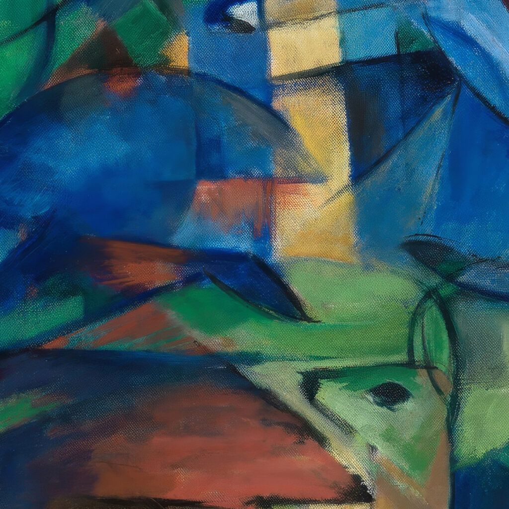 Rehe im Walde II 1914 Franz Marc 8 mockup
