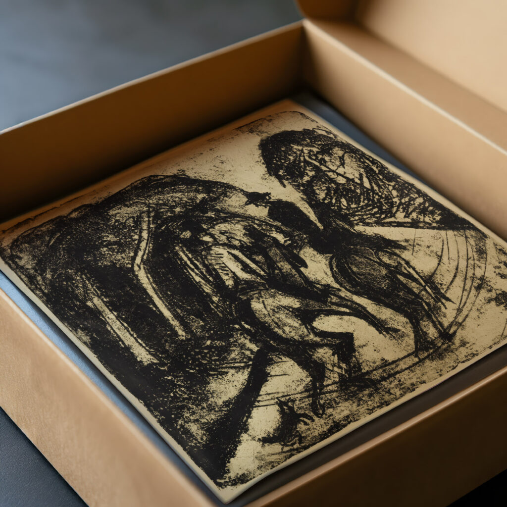 Reiter im Grunewald 1914 Ernst Ludwig Kirchner video mockup