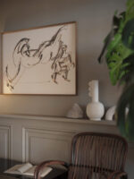 Reiterin vor einem gesturzten Pferd 1928 Ernst Ludwig Kirchner video mockup