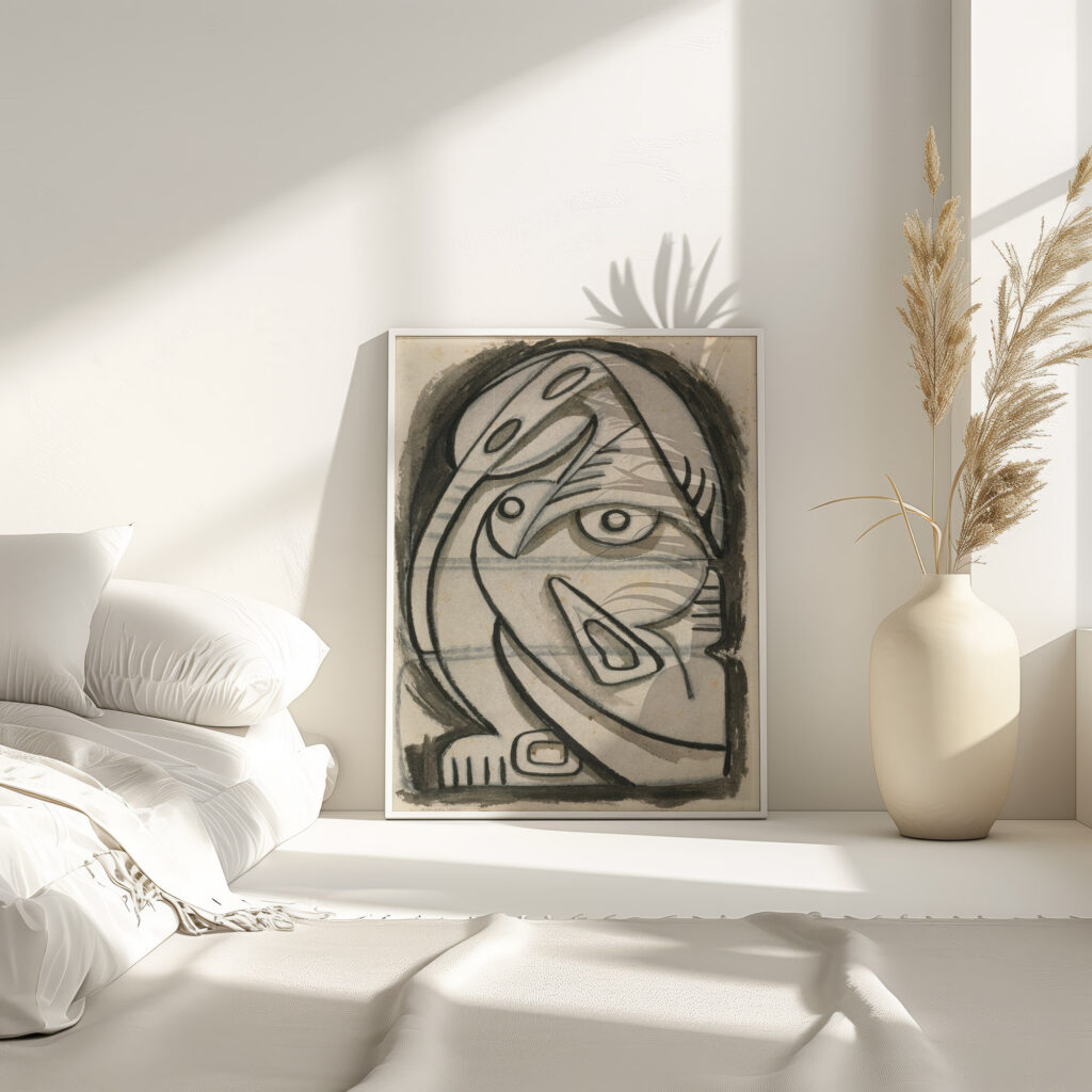 Relief Design of a Seated Female Figure 1910 1915 Henri Gaudier Brzeska 4 mockup