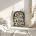 Relief Design of a Seated Female Figure 1910 1915 Henri Gaudier Brzeska 4 mockup