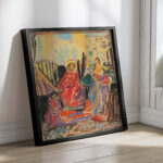 Religioses Motiv 1920 Adolf Holzel 4 mockup