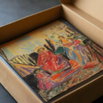 Religioses Motiv 1920 Adolf Holzel video mockup