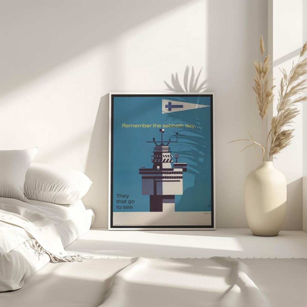 Remember the sabbath day 1963 Binder topaz 4 mockup