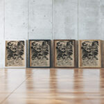 Rest 1940–1944 Arnold Peter Weisz Kubincan framed posters mockup