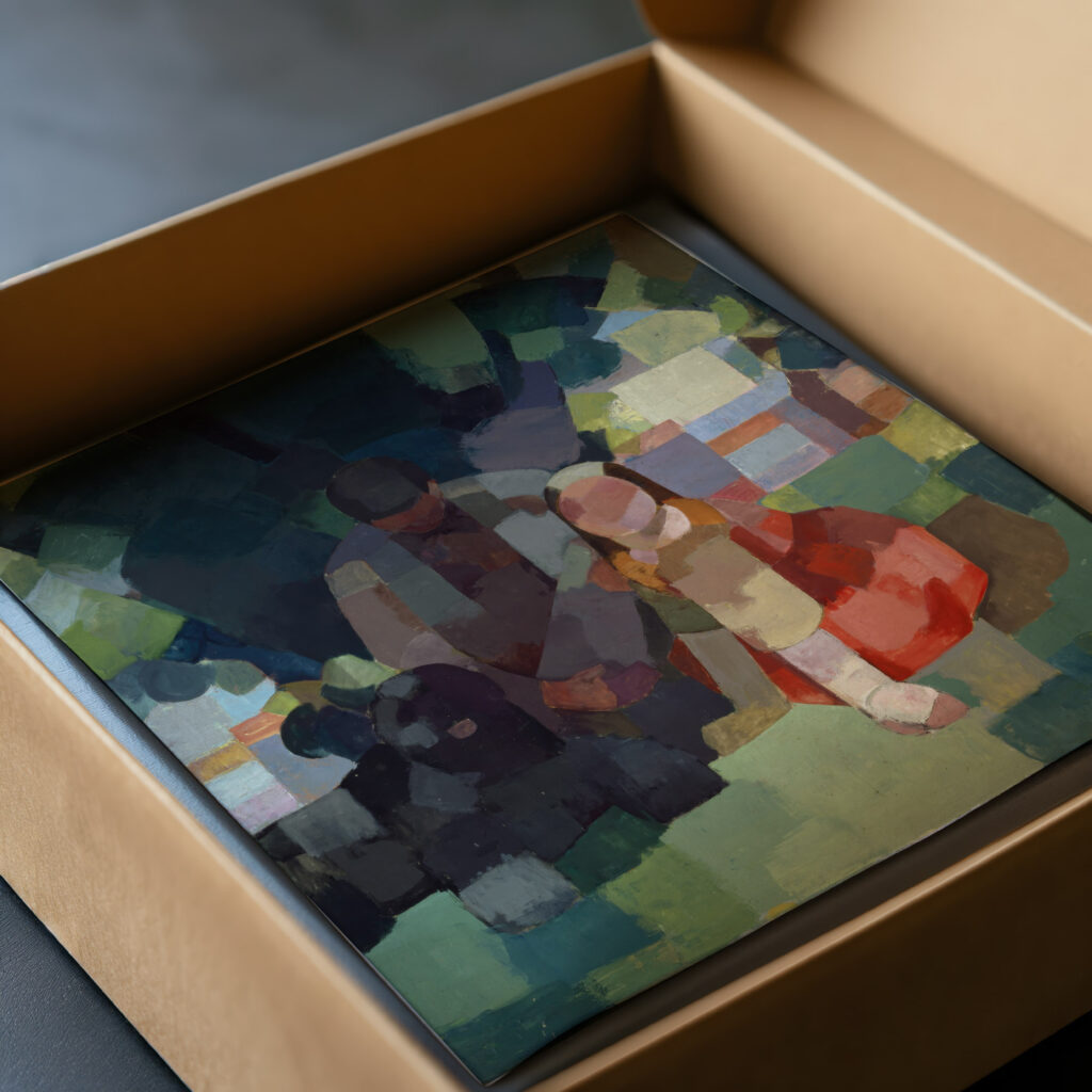 Rest Outdoors 1921 Albert Muller video mockup