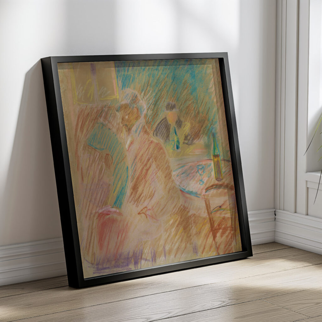 Restaurantscene 1892 Edvard Munch 4 mockup