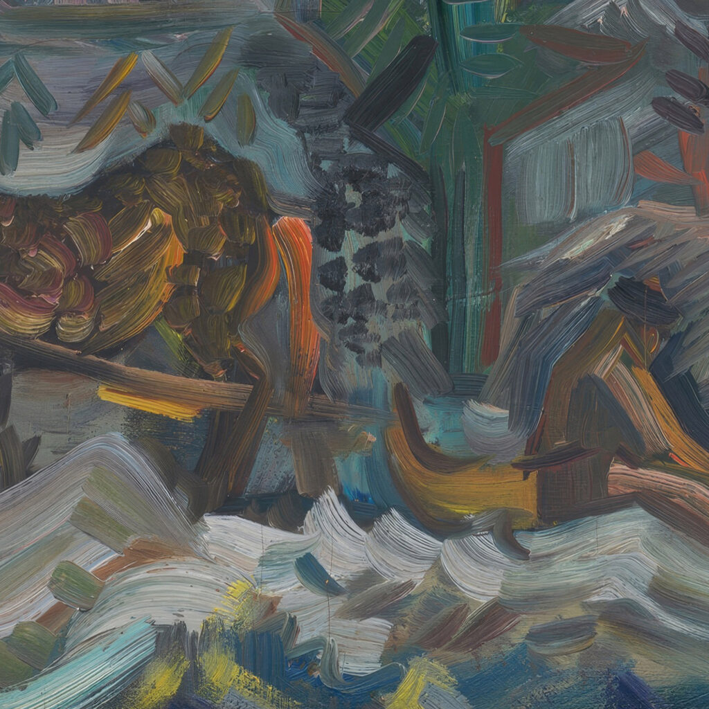 Resting Farmers 1930 1940 Arnold Peter Weisz Kubincan 8 mockup