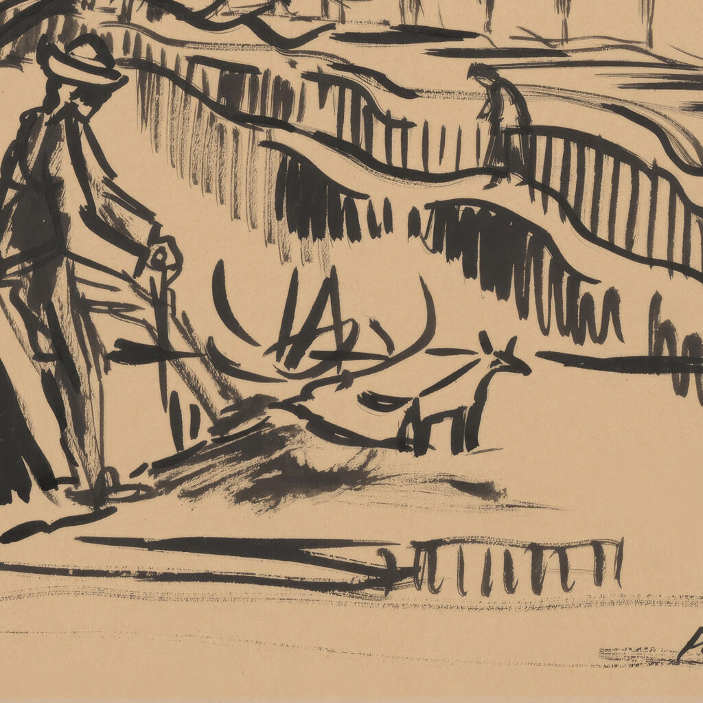 Resting Herdsman 1943–1944 Arnold Peter Weisz Kubincan 8 mockup