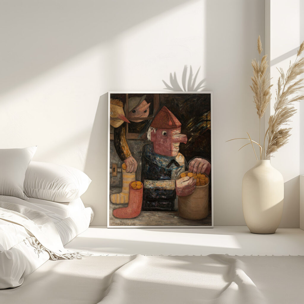 Return from school 1932 Tadeusz Makowski 4 mockup