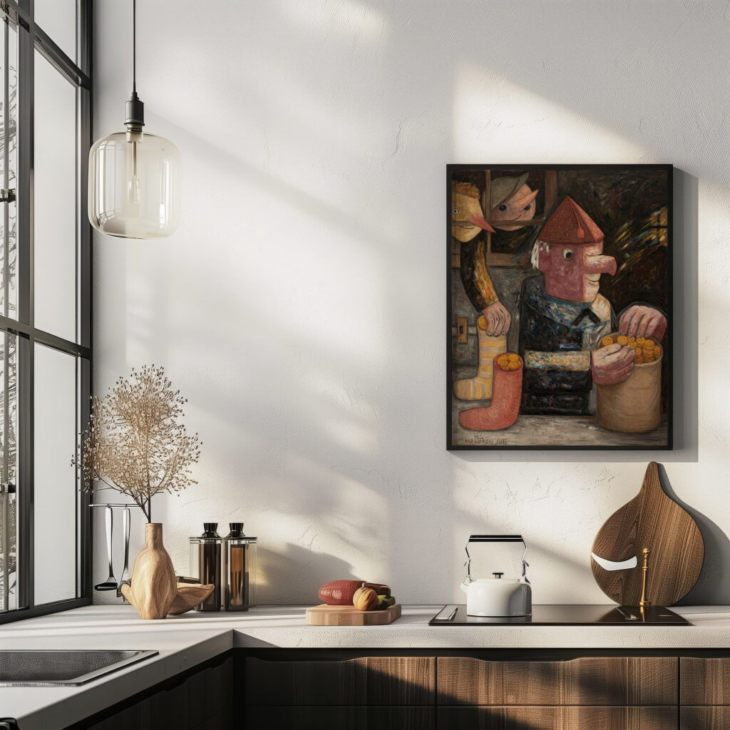 Return from school 1932 Tadeusz Makowski 6 mockup