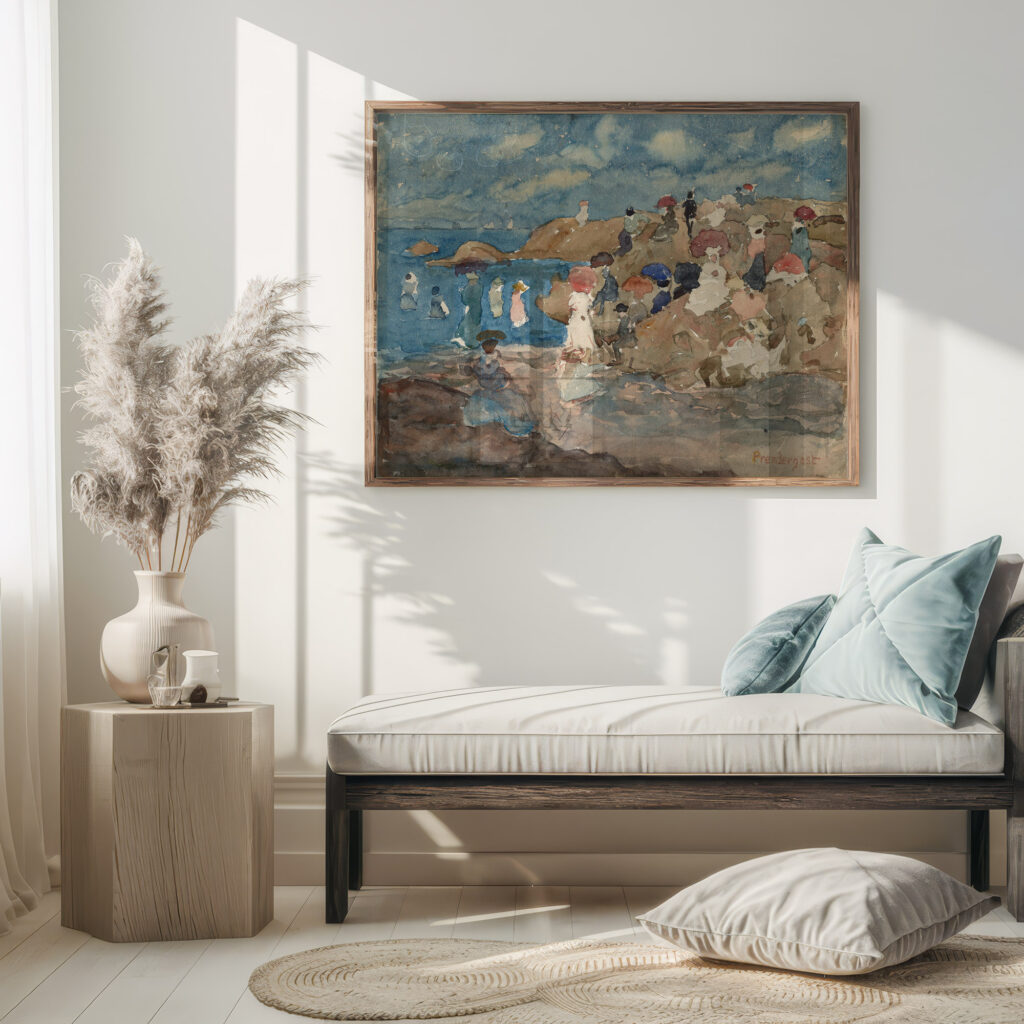 Revere Beach c. 1896 Maurice Prendergast 5 mockup