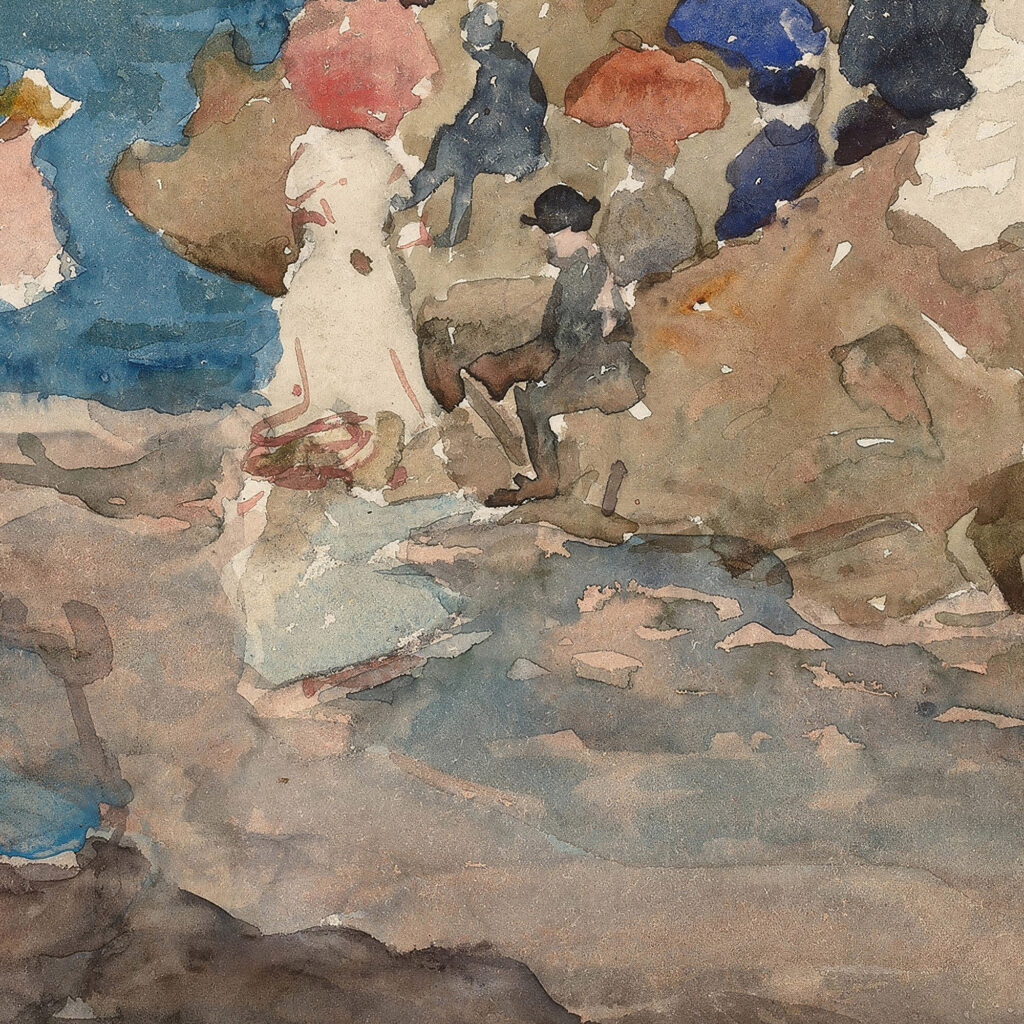 Revere Beach c. 1896 Maurice Prendergast 8 mockup