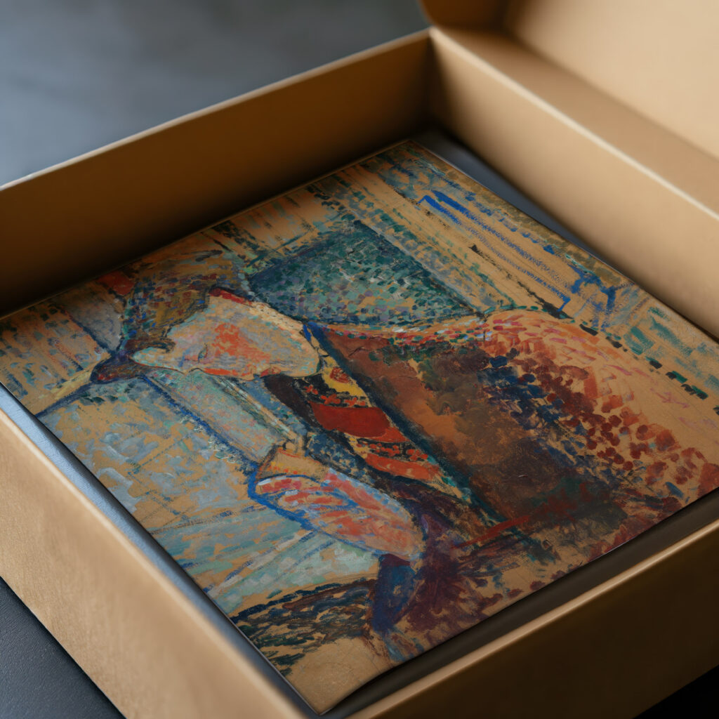 Reverie Study for the Portrait of Frank Burty Haviland 1914 Amedeo Modigliani video mockup