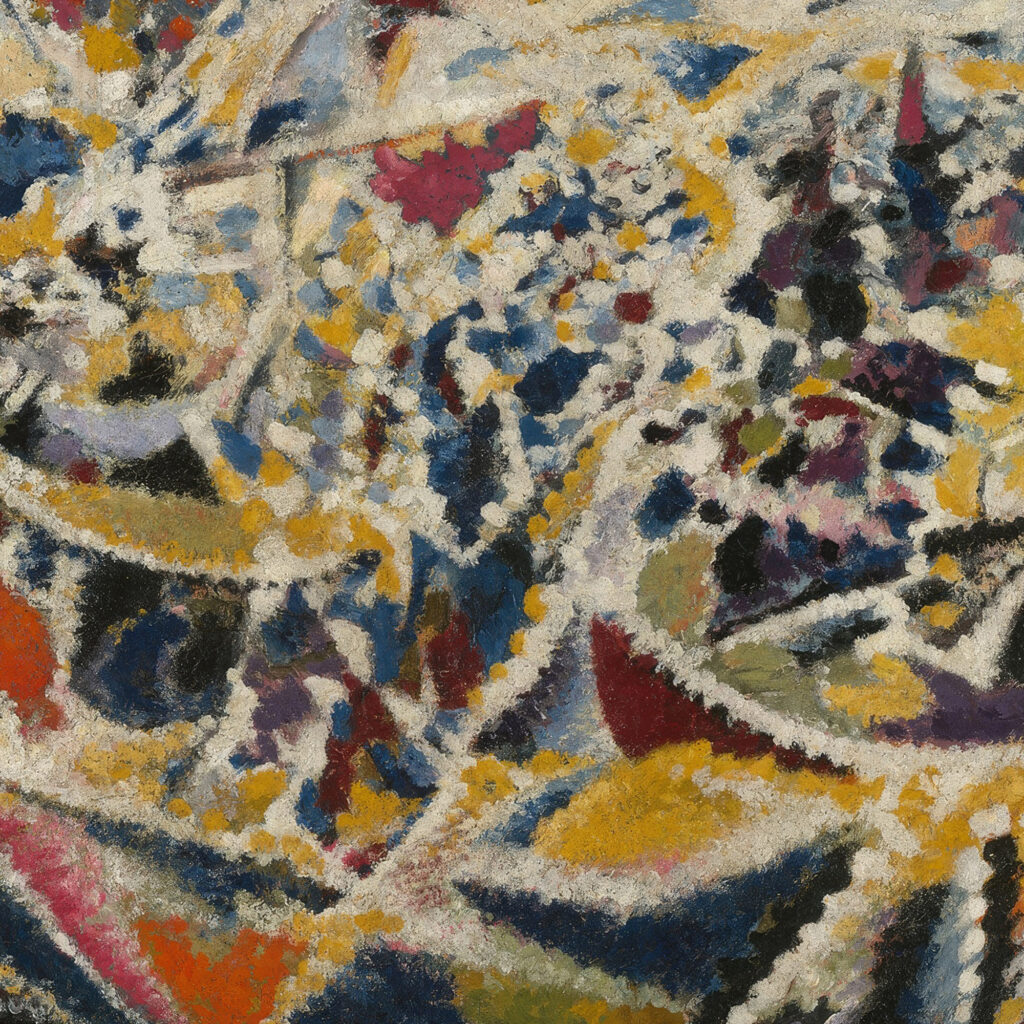 Rhythm of Light Waves Street Sun Crowd 1915 1916 Jules Schmalzigaug 8 mockup
