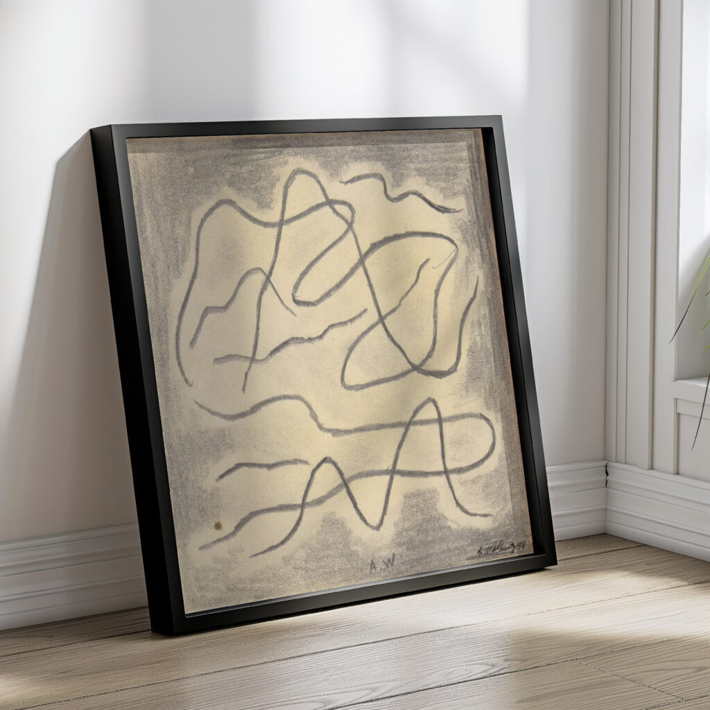 Rhythmic Lines Dance Abstraction 1918 Abraham Walkowitz 1 4 mockup