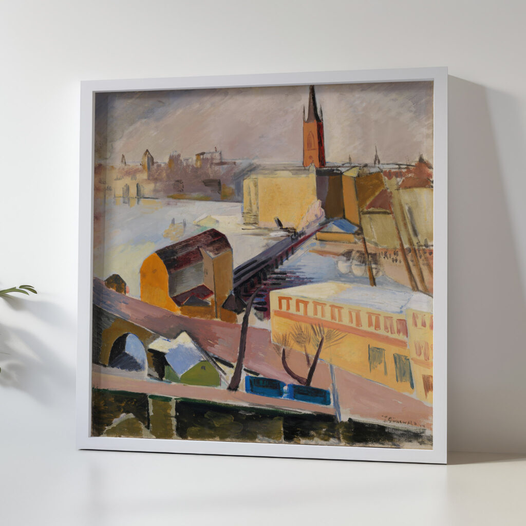 Riddarholmskyrkan 1914 Isaac Grunewald 5 mockup