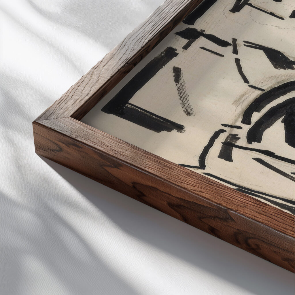Riders 1906 1945 Reijer Stolk close up dark wood mockup