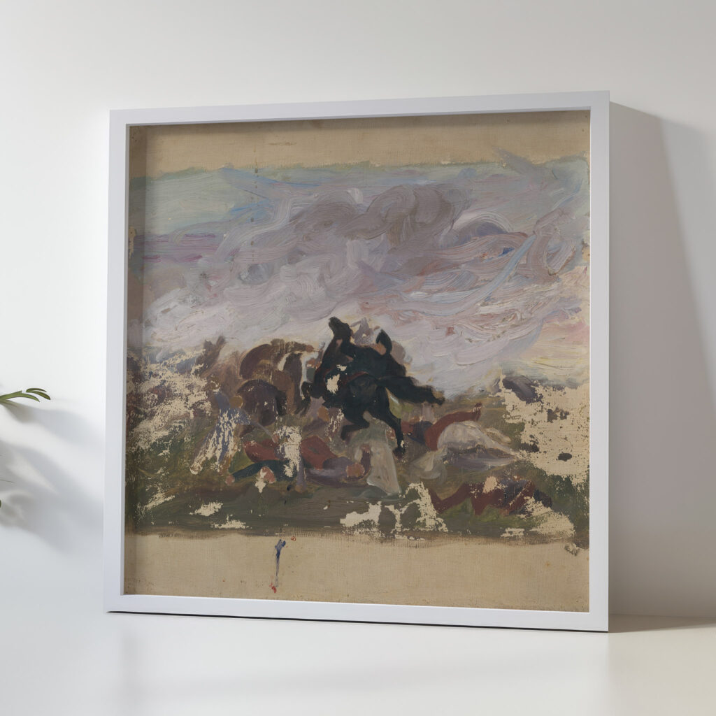 Riders on horseback 1900 Jozef Hanula 5 mockup