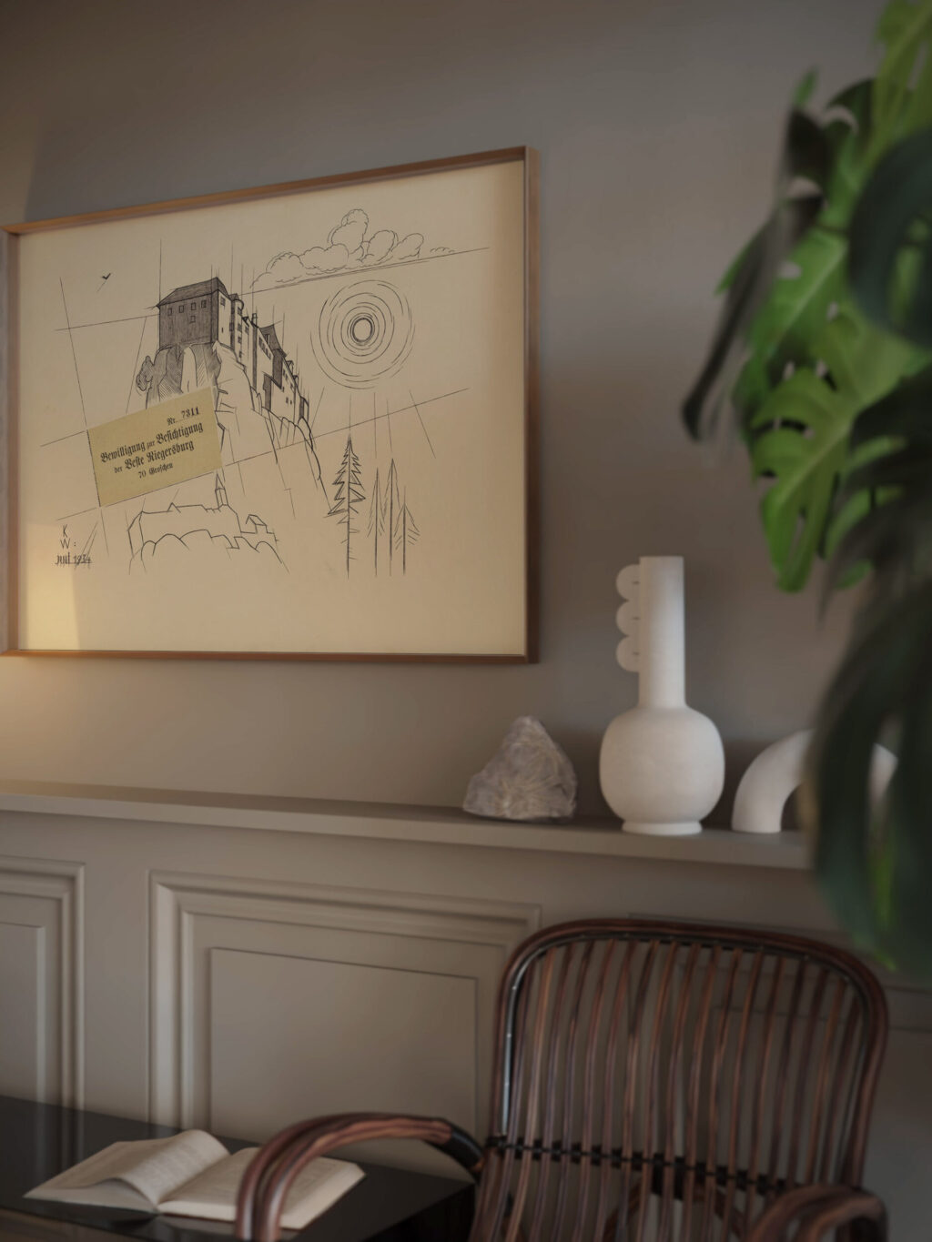 Riegersburg 1934 Karl Wiener video mockup