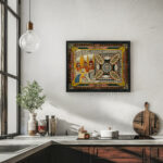 RiesenSchlange Sorrantta drei EewigkeitsAngel und der grose Skt. AdolfStarn in der alten Schopfung 1921 Adolf Wolfli 6 mockup