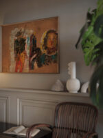 Rifleman and head 1920 Tadeusz Makowski video mockup