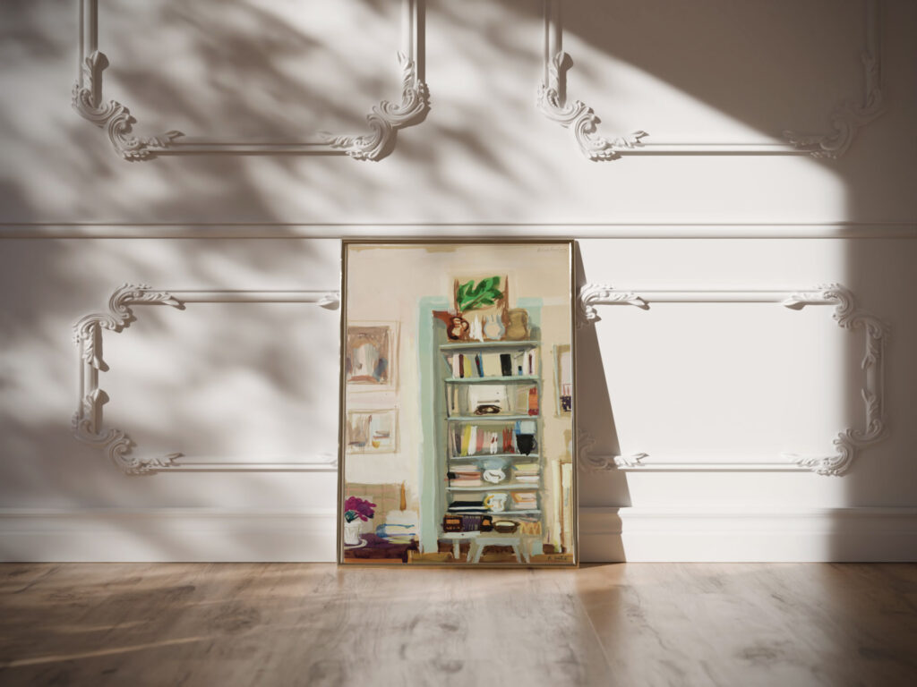 Riiul toas 1940s Karin Luts video mockup