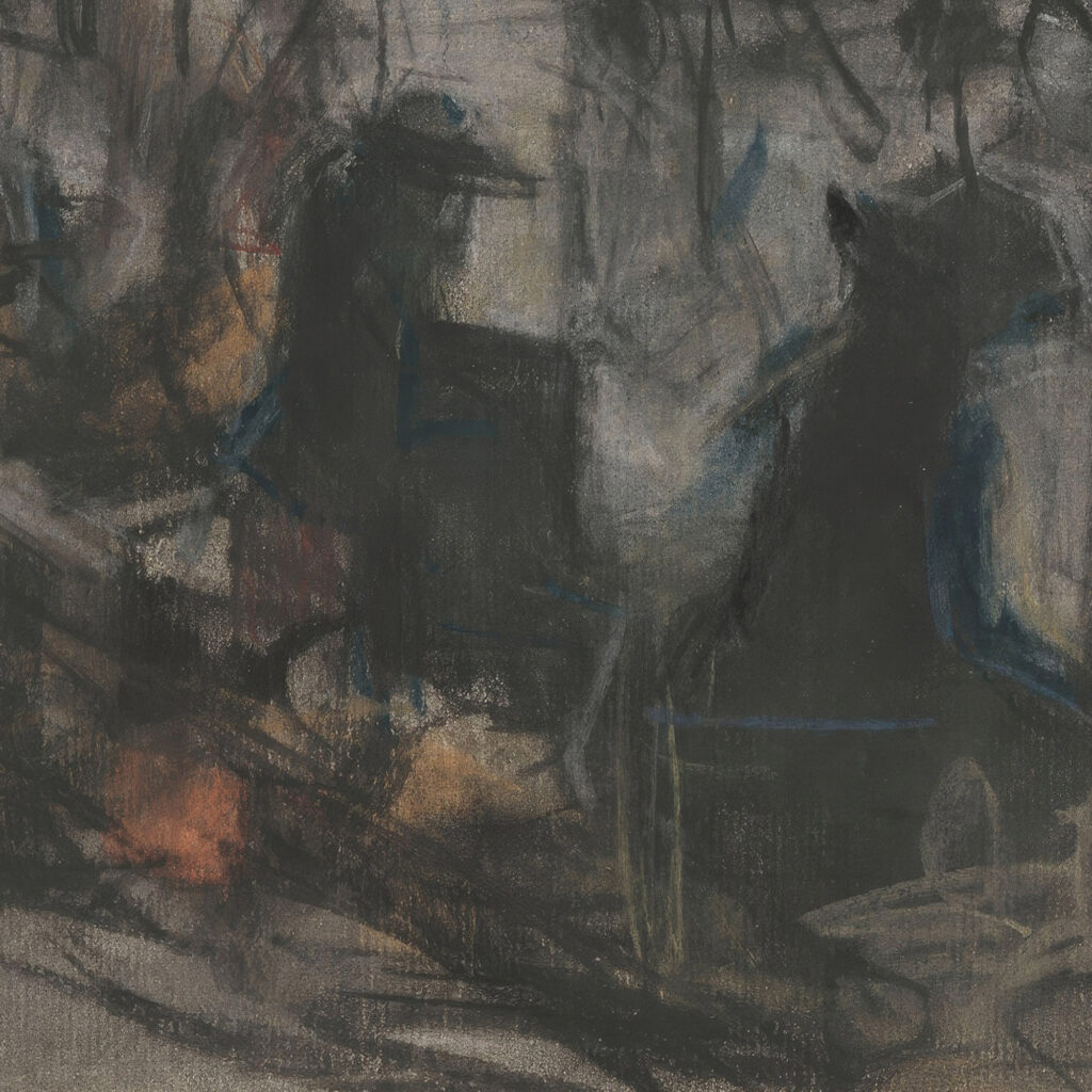 Rij zittenden c. 1890 c. 1920 Isaac Israels 8 mockup