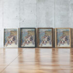 Rising Tide St. Malo 1907–9 Maurice Prendergast framed posters mockup