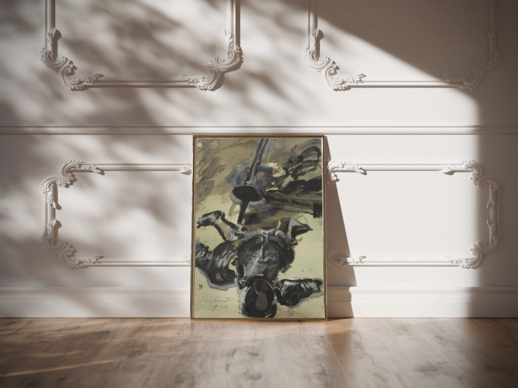 Ritterrustung Und Schwert Suit Of Armour And Sword 1918 Lovis Corinth video mockup