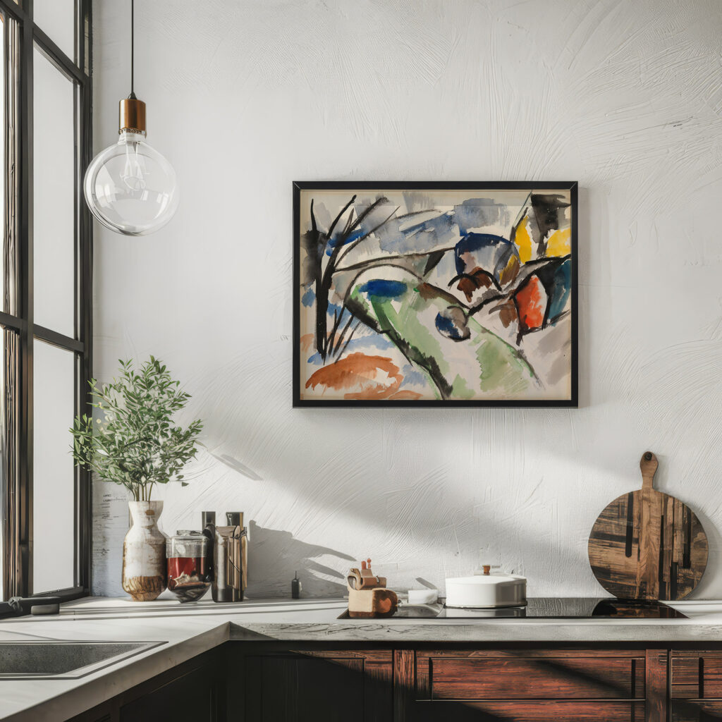 River Landscape 1915 1920 Sulho Sipila 6 mockup