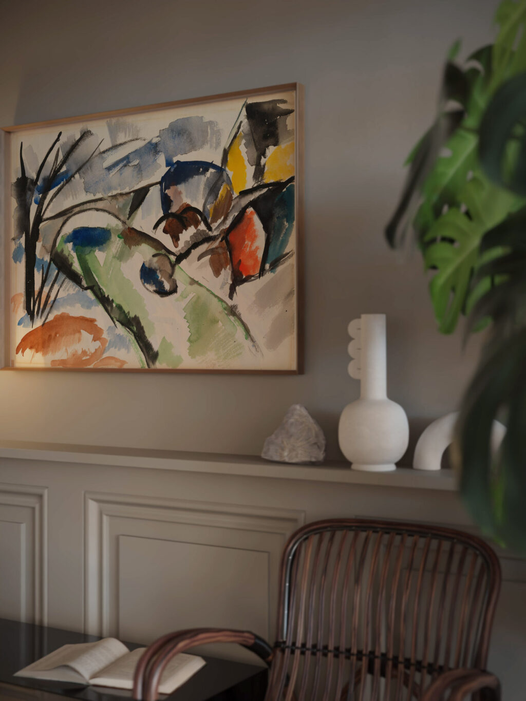 River Landscape 1915 1920 Sulho Sipila video mockup