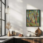 Riverbank Motif at the Birs Ruti Hard 1920 Arnold Fiechter 6 mockup