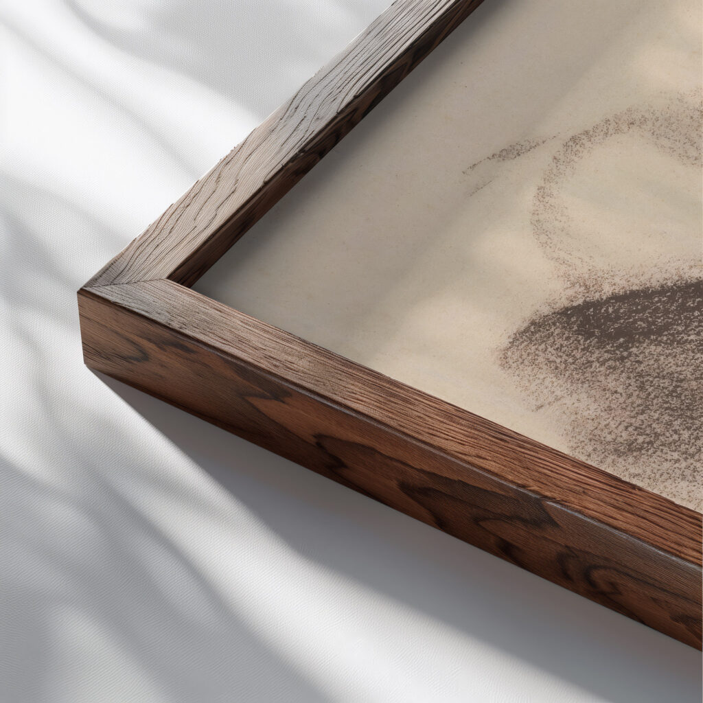 Road 1933 Zolo Palugyay close up dark wood mockup