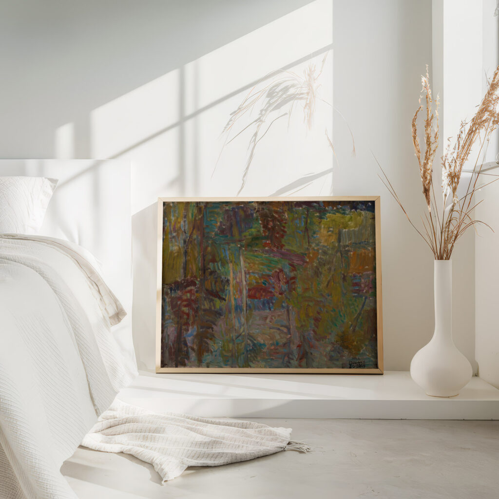 Road in the Forest 1937 Sasza Blonder 4 mockup