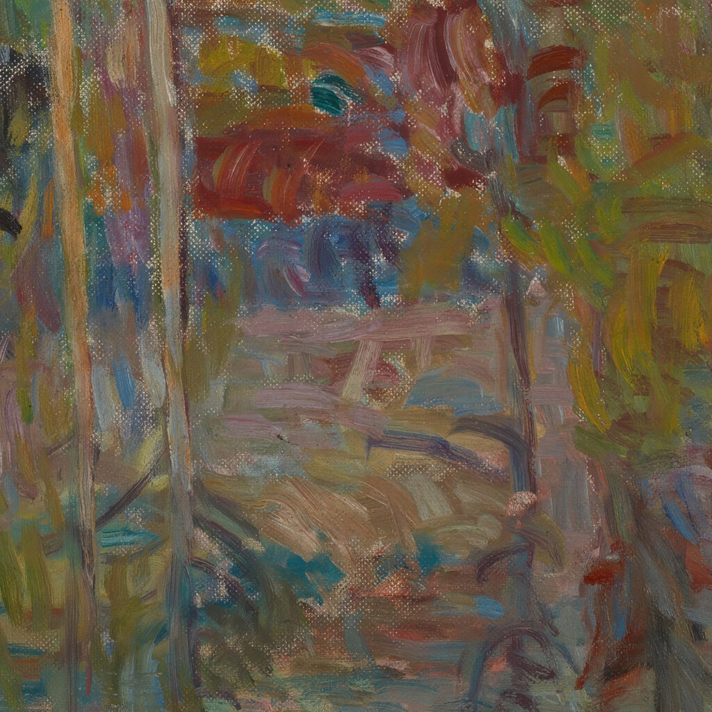 Road in the Forest 1937 Sasza Blonder 8 mockup